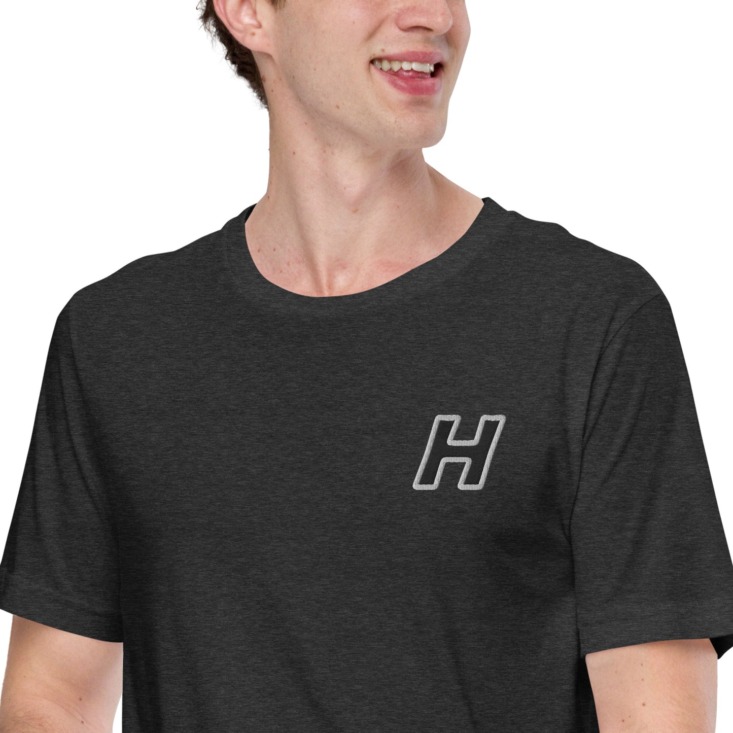 Unisex H Logo t-shirt (Dark Colors)