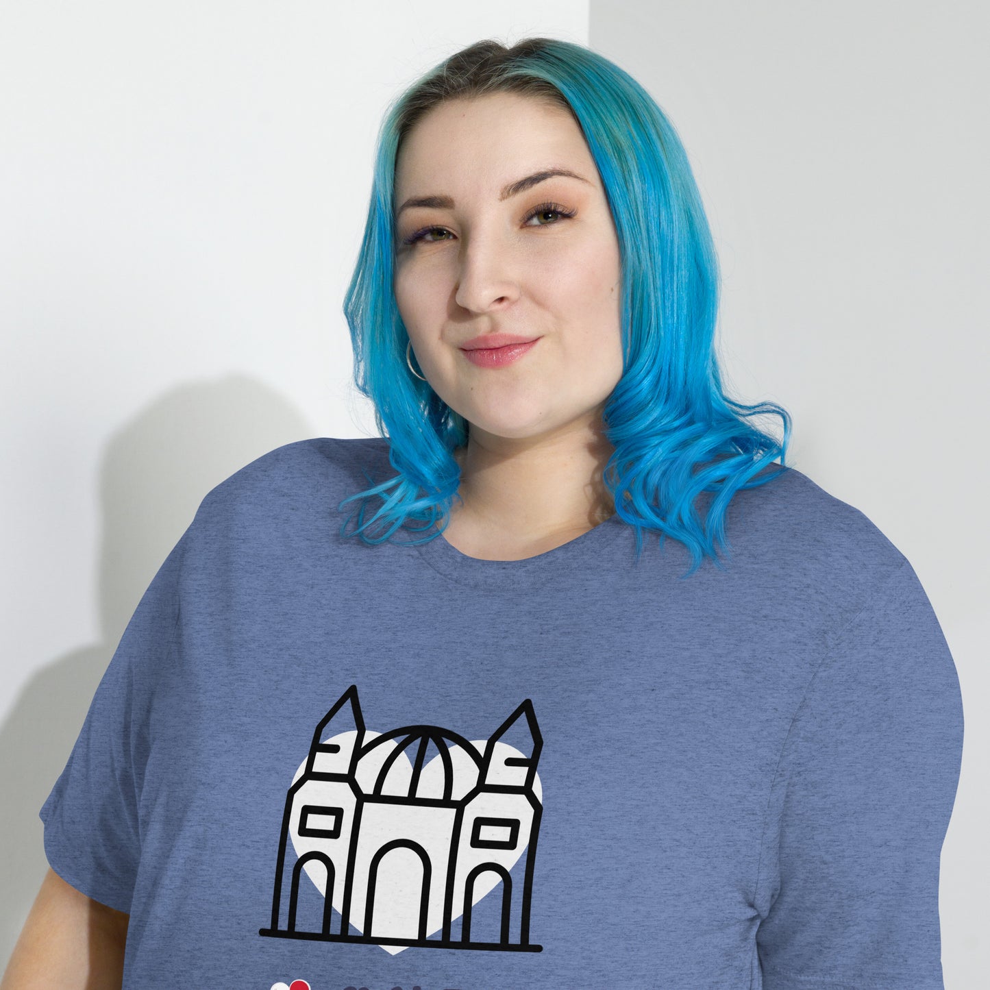 Unisex t-shirt - Malta Church (Multi-Colour Multi-Size)