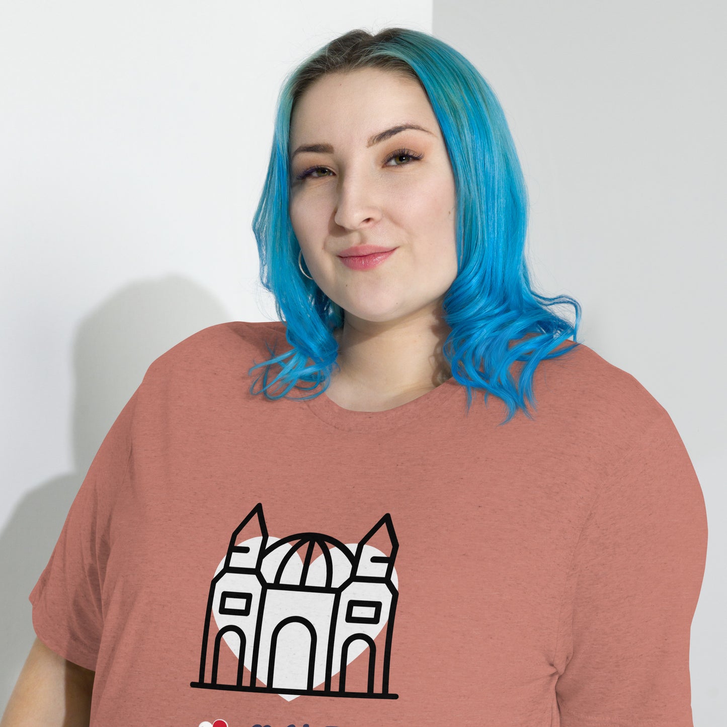 Unisex t-shirt - Malta Church (Multi-Colour Multi-Size)