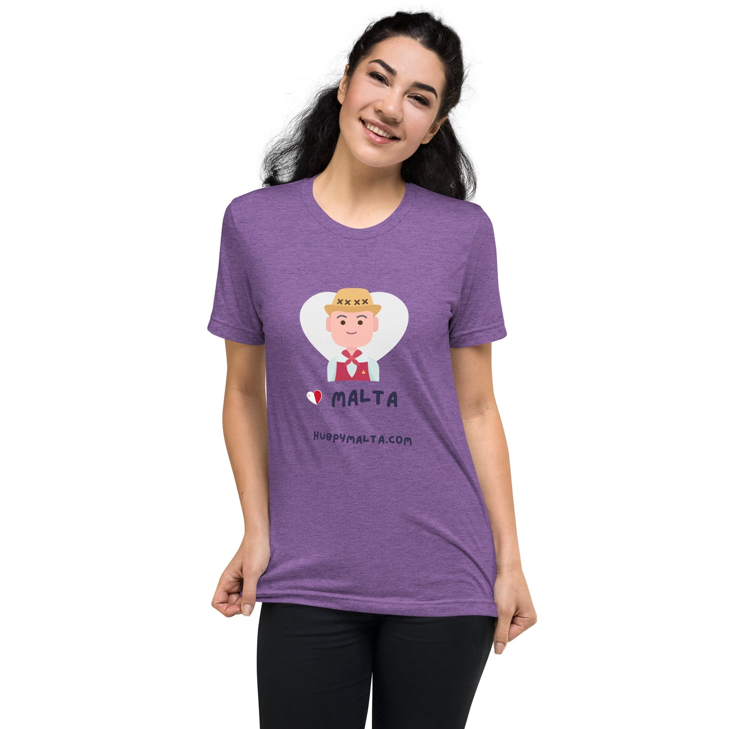 Unisex t-shirt - Malta Man with Hat (12 Colours 8 Sizes)