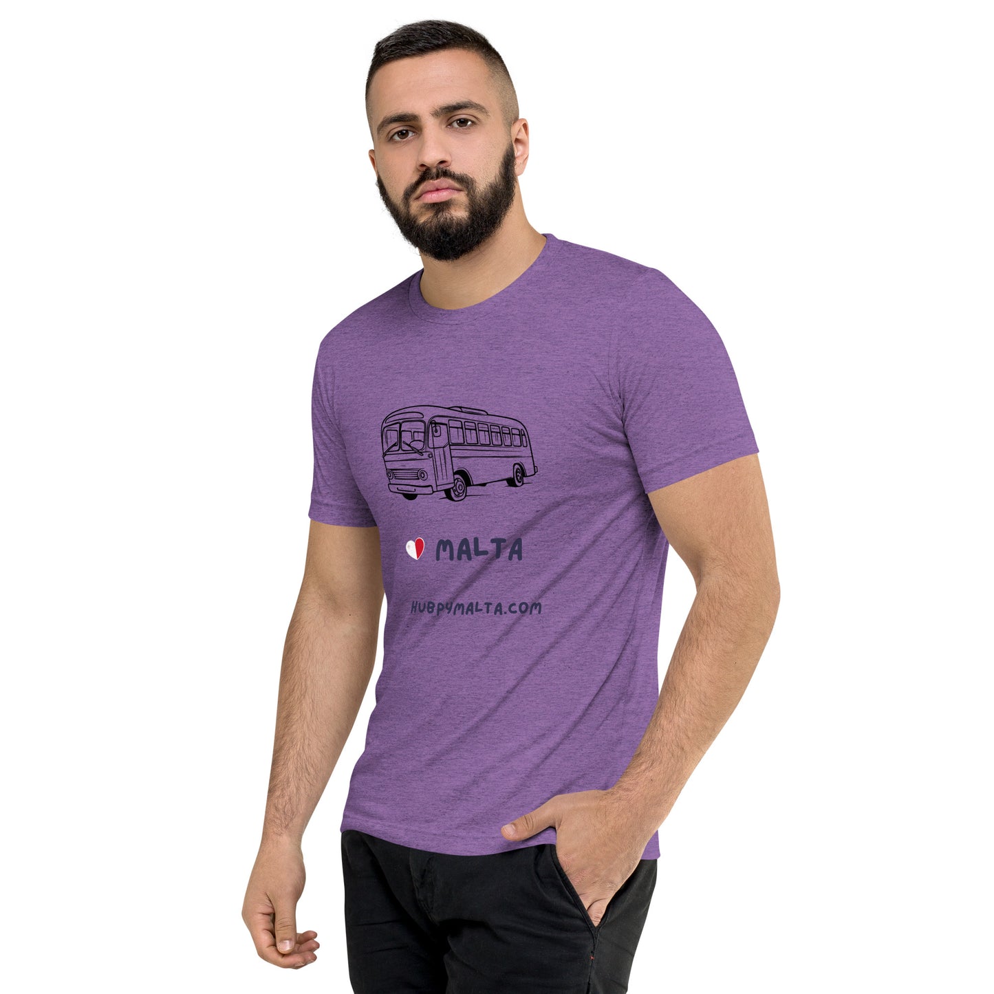 Unisex t-shirt - Malta Bus (Multi-Colour Multi-Size)