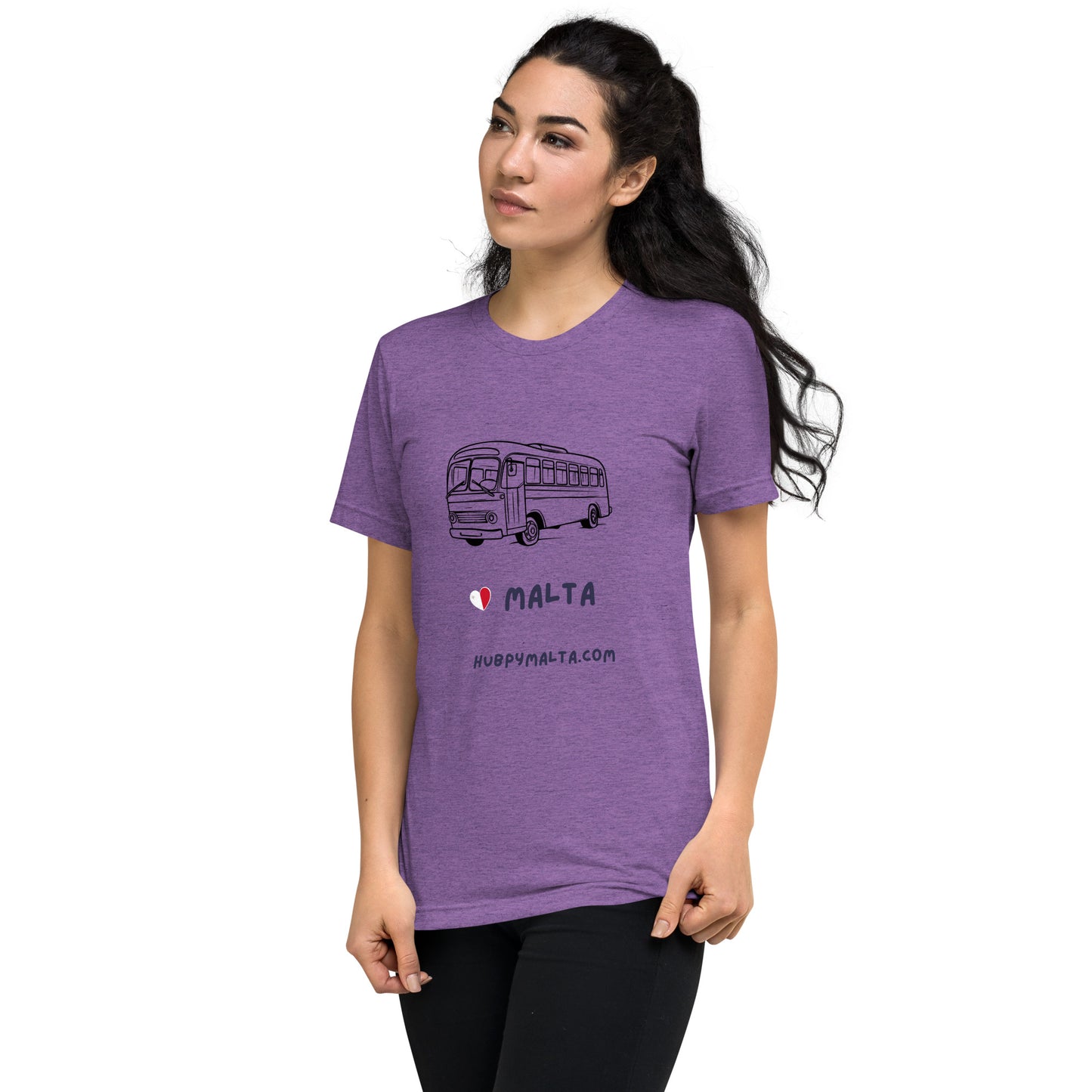 Unisex t-shirt - Malta Bus (Multi-Colour Multi-Size)
