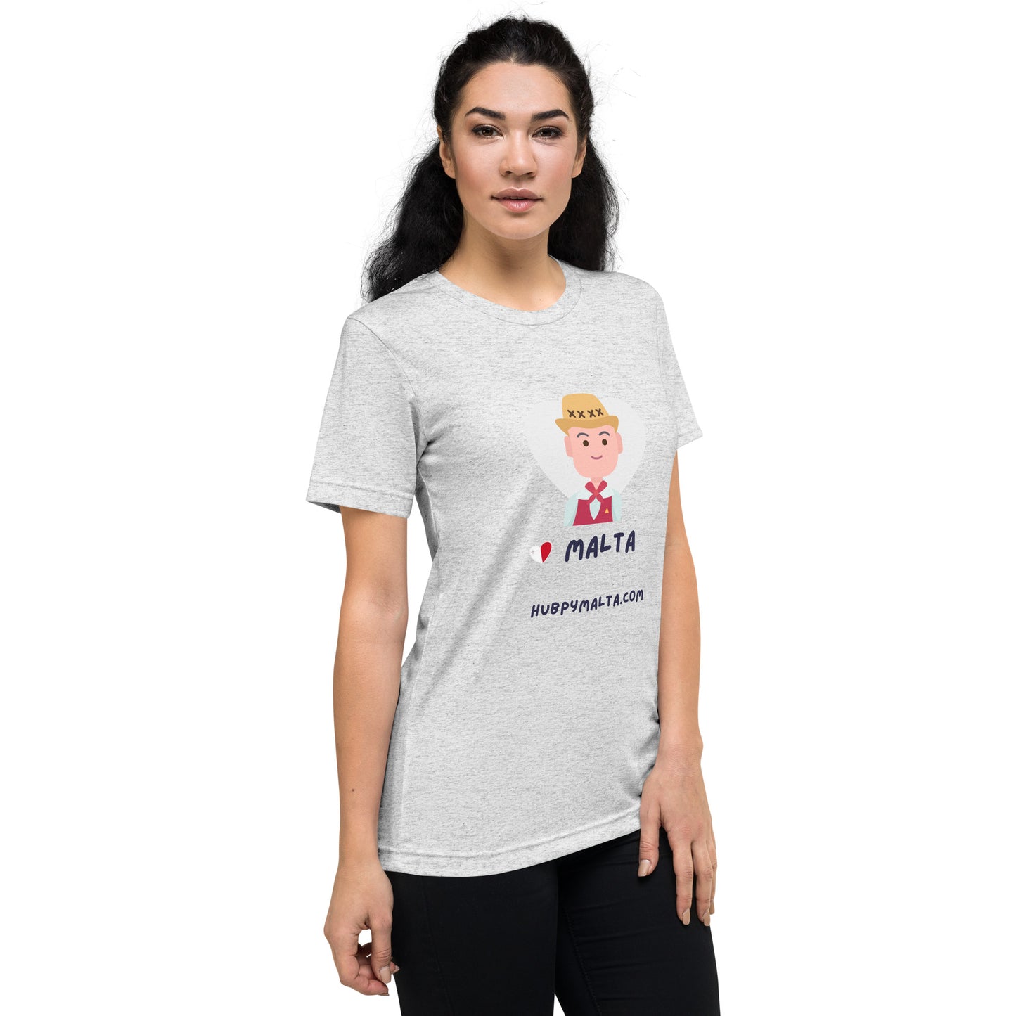 Unisex t-shirt - Malta Man with Hat (12 Colours 8 Sizes)